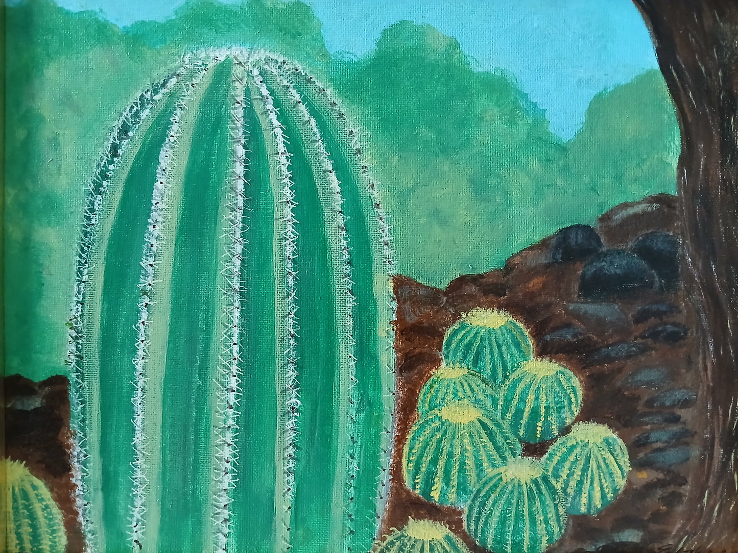 Arizona Cactus Art