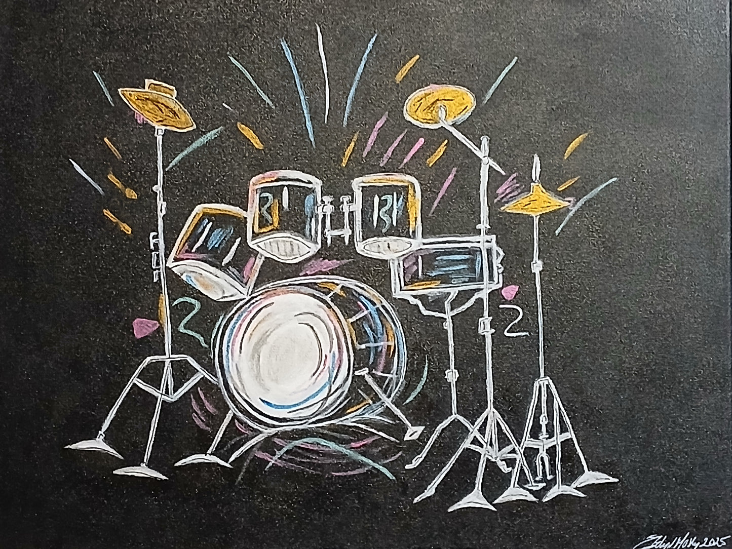 Drum Set Art