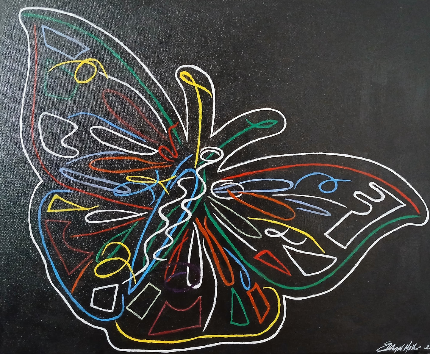 Butterfly Line Art