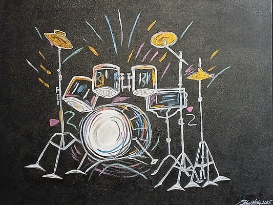 Drum Set Art