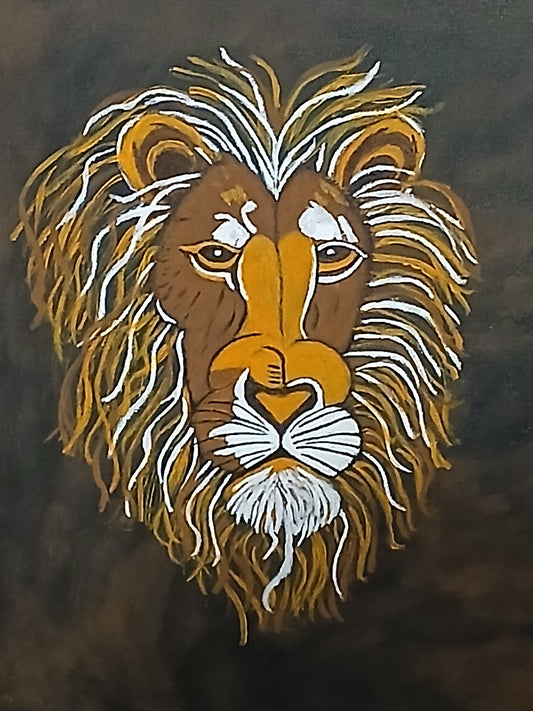 King Leo Lion Art